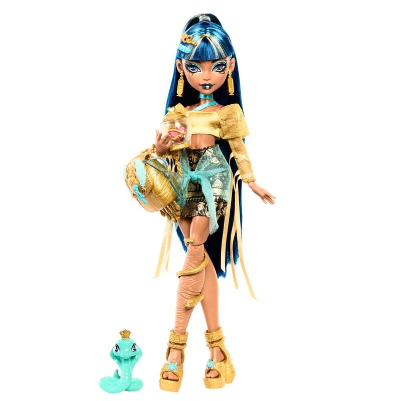 Imagen de Muñeca Cleo De Nile Monster High parte de nuestra colección en Espadas y más, sitio oficial.