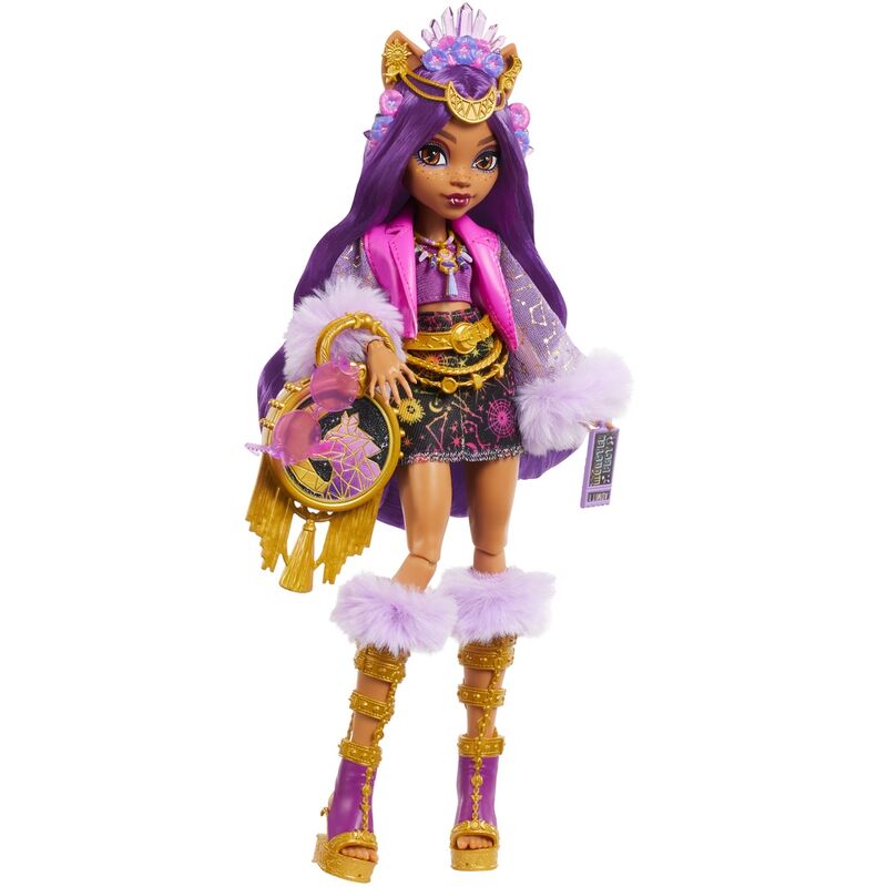 Imagen 3 - Muñeca Clawdeen Wolf Fiesta Monstruosa Monster High