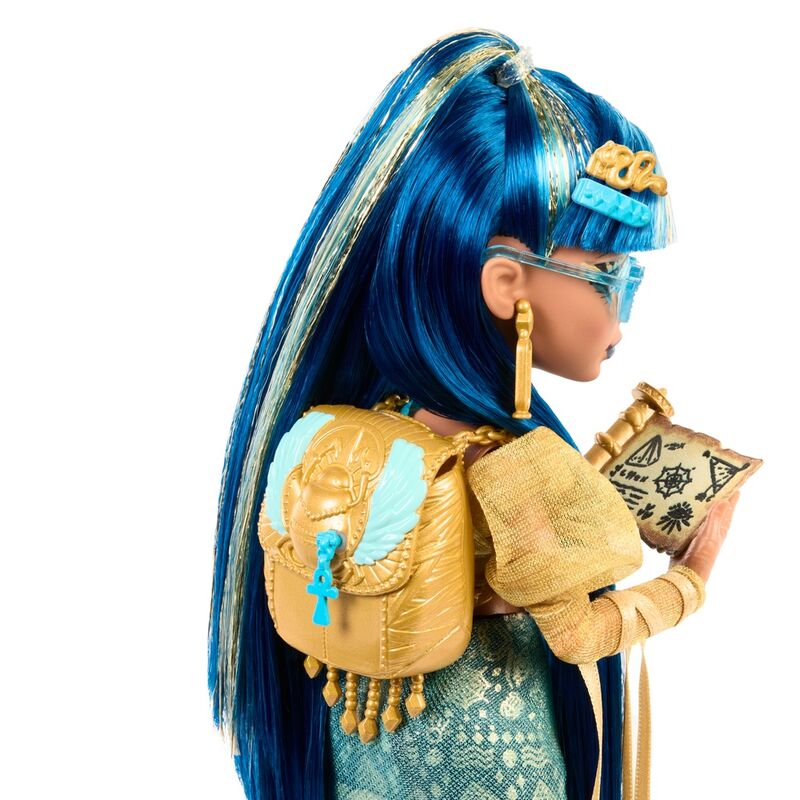 Imagen de Muñeca Cleo De Nile Monster High parte de nuestra colección en Espadas y más, sitio oficial.