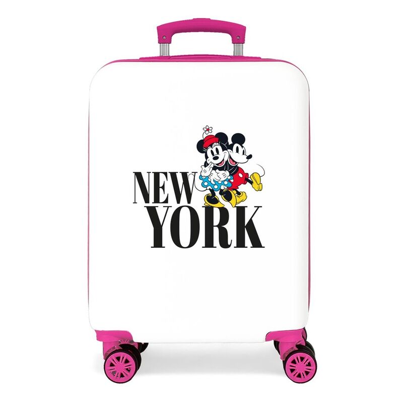 Imagen 1 - Maleta Trolley Abs Trip To New York Mickey & Minnie Disney 55Cm
