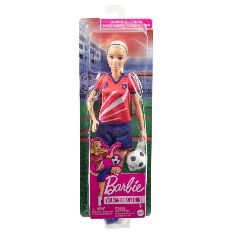 Imagen 1 - Muñeca Jugador Futbolista Barbie