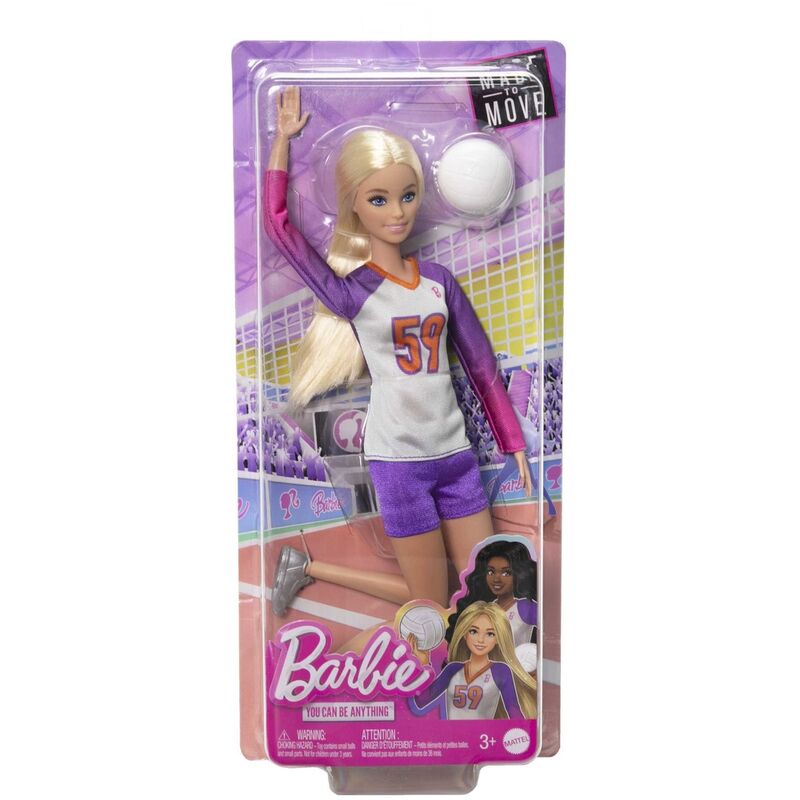 Imagen 1 - Muñeca Jugador Voleibol Barbie