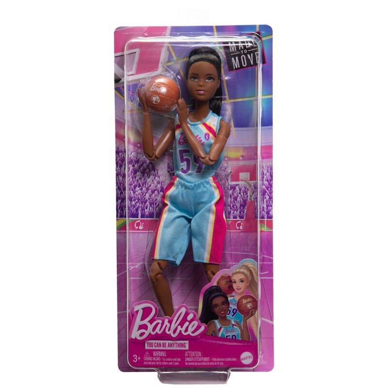 Imagen 1 - Muñeca Jugadora Baloncesto Barbie