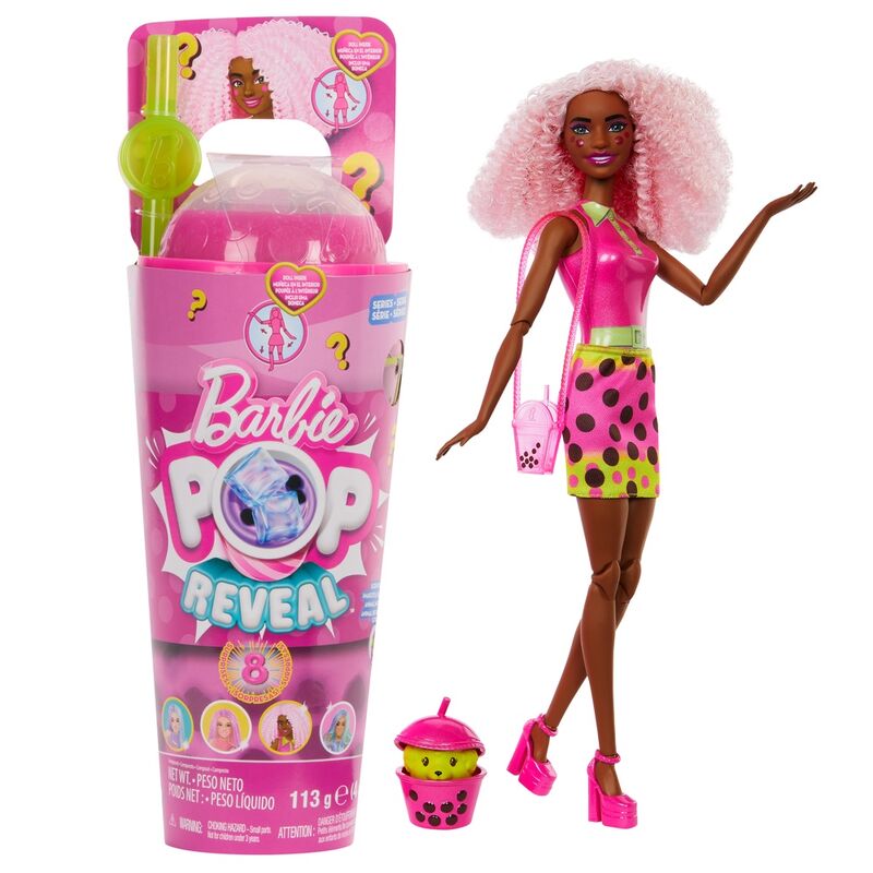 Imagen 1 - Muñeca Pop Reveal Frutos Rojos Te De Burbujas Barbie