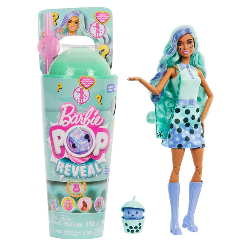 Imagen 1 de Muñeca Pop Reveal Te Verde Te De Burbujas Barbie