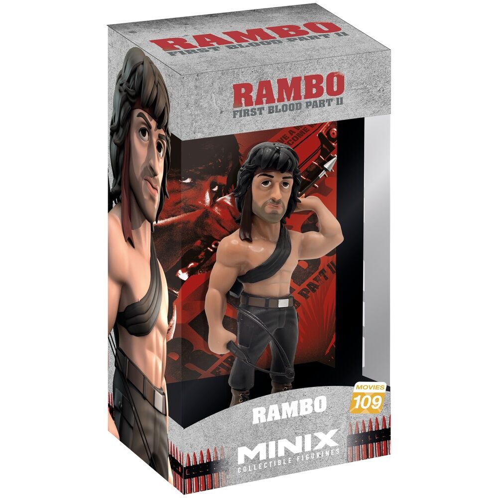 Imagen 1 de Figura Minix Rambo 12Cm