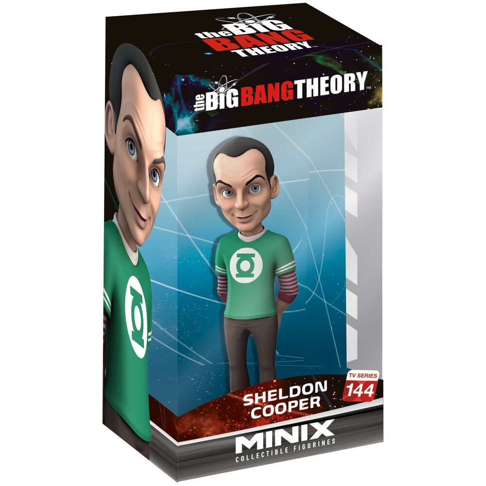 Imagen 2 de Figura Minix Sheldon Cooper Big Bang Theory 12Cm