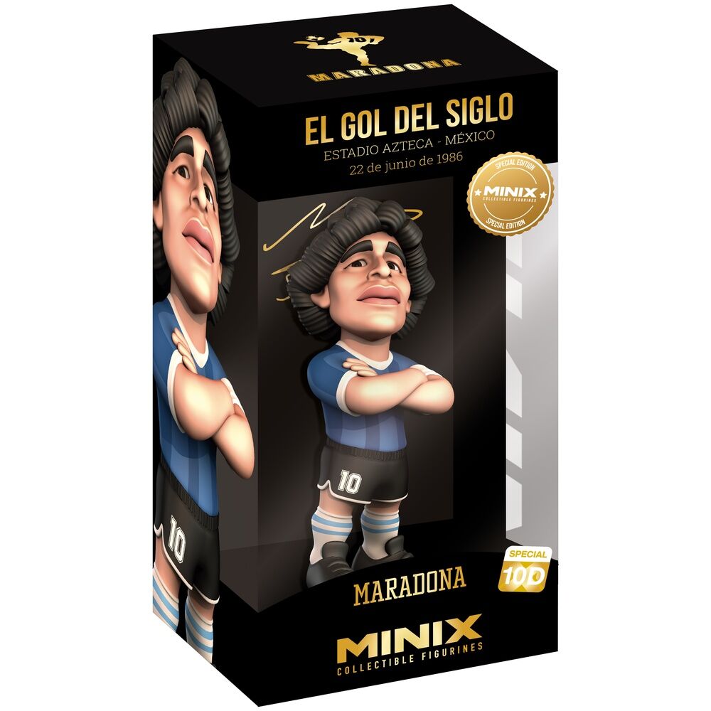 Imagen 1 de Figura Minix Gol Del Siglo Maradona 12Cm