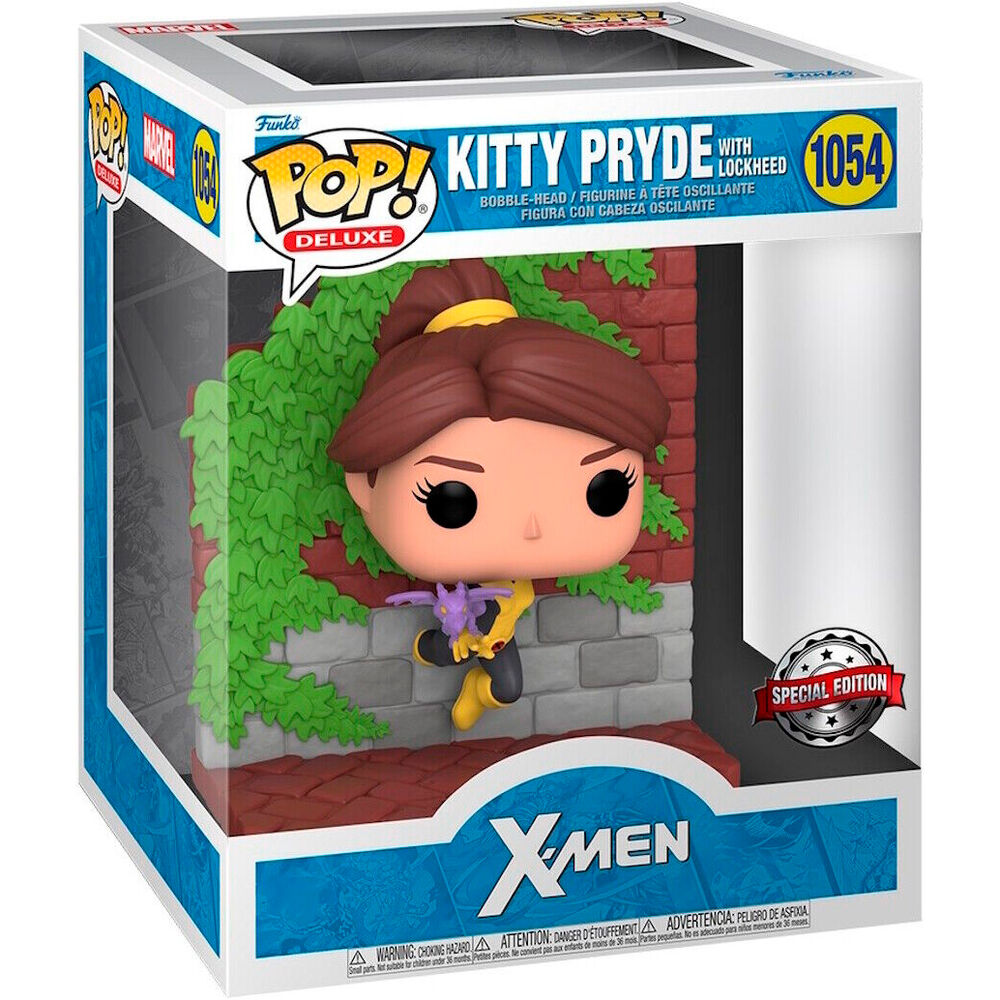 Imagen 2 de Figura Pop Deluxe Marvel X-Men Kitty Pryde With Lockheed Exclusive