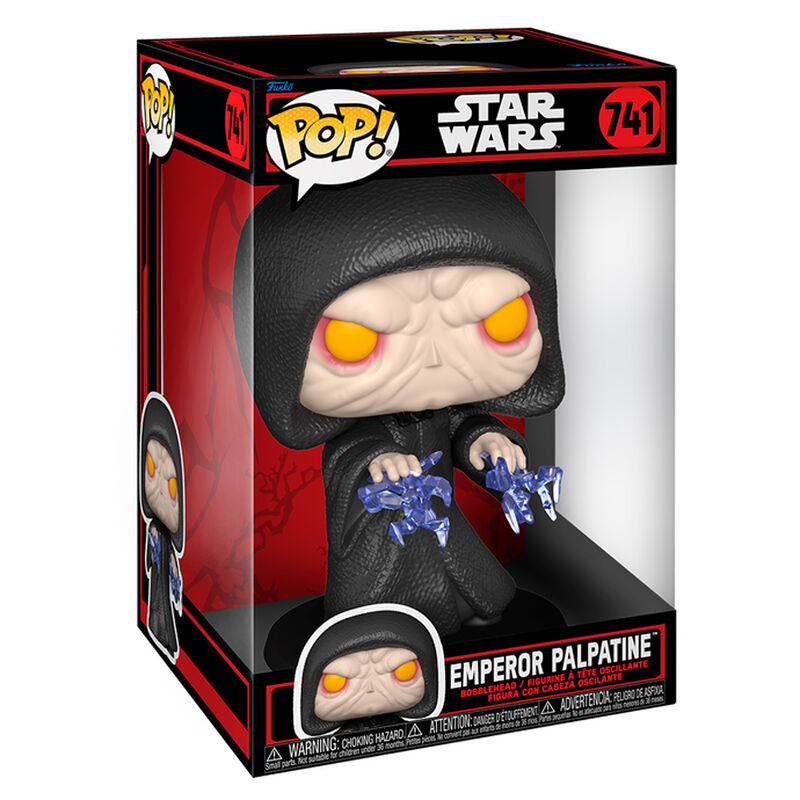 Imagen de Figura Pop Star Wars Emperor Palpatine 25Cm parte de nuestra colección en Espadas y más, sitio oficial.