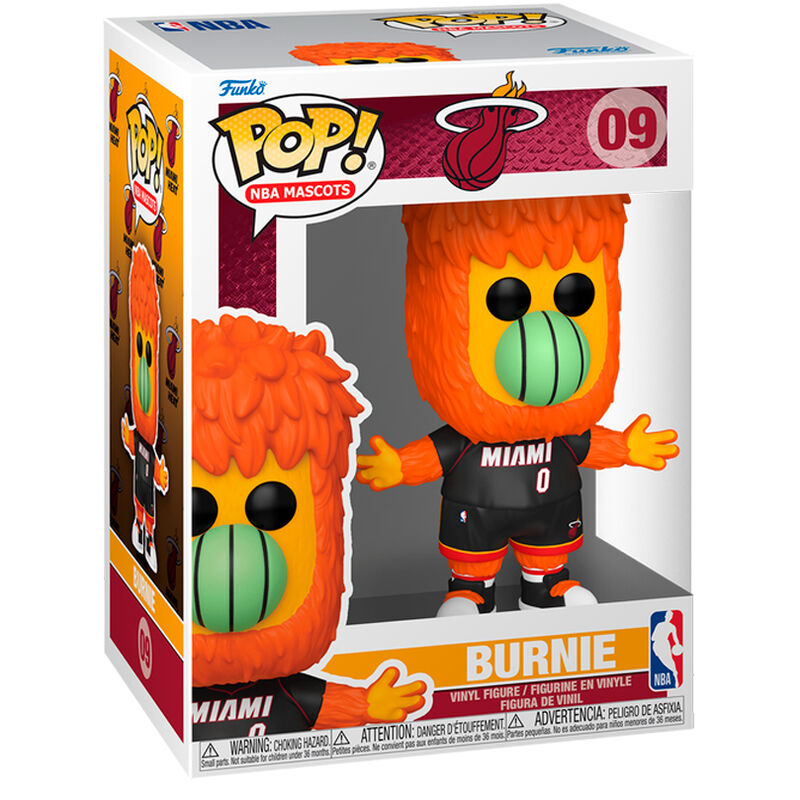 Imagen 1 de Figura Pop Nba Miami Burnie