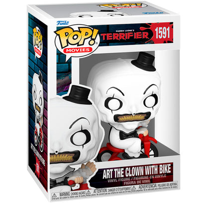 Imagen 1 - Figura Pop Terrifier Art The Clown With Bike