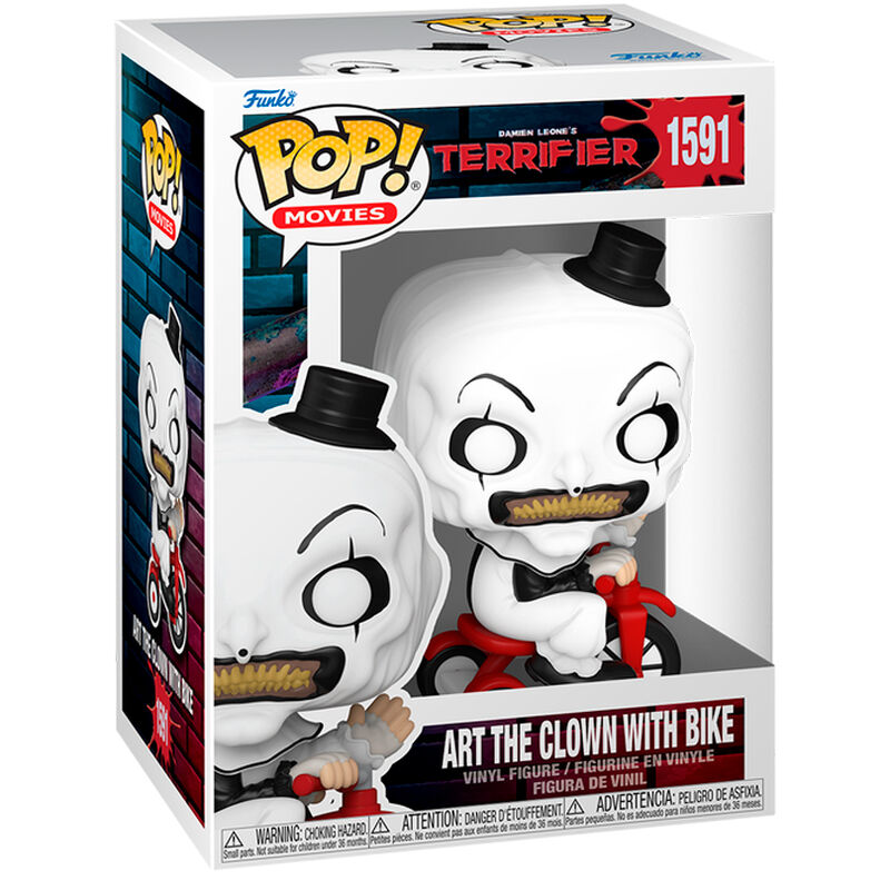 Imagen 1 - Figura Pop Terrifier Art The Clown With Bike