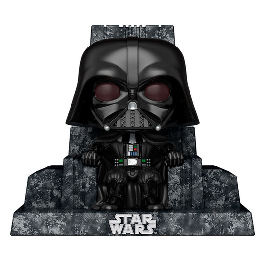Imagen de Figura Pop Deluxe Star Wars Darth Vader On Throne parte de nuestra colección en Espadas y más, sitio oficial.