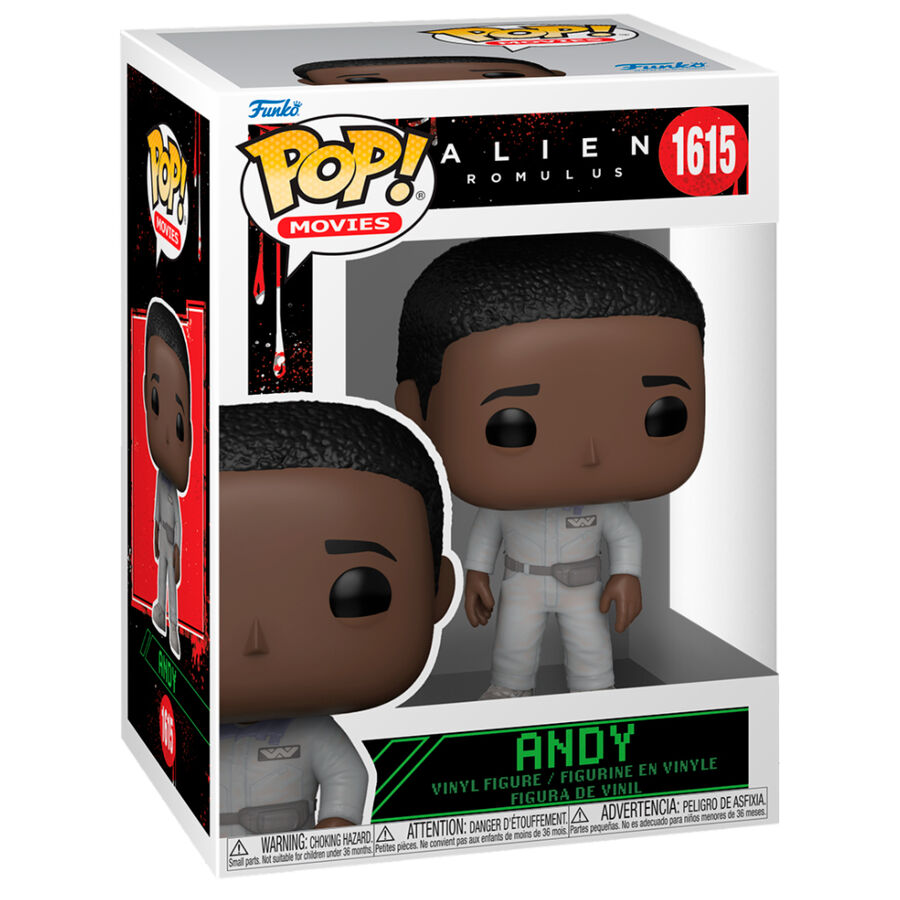Imagen de Figura Pop Alien Romulus Andy parte de nuestra colección en Espadas y más, sitio oficial.