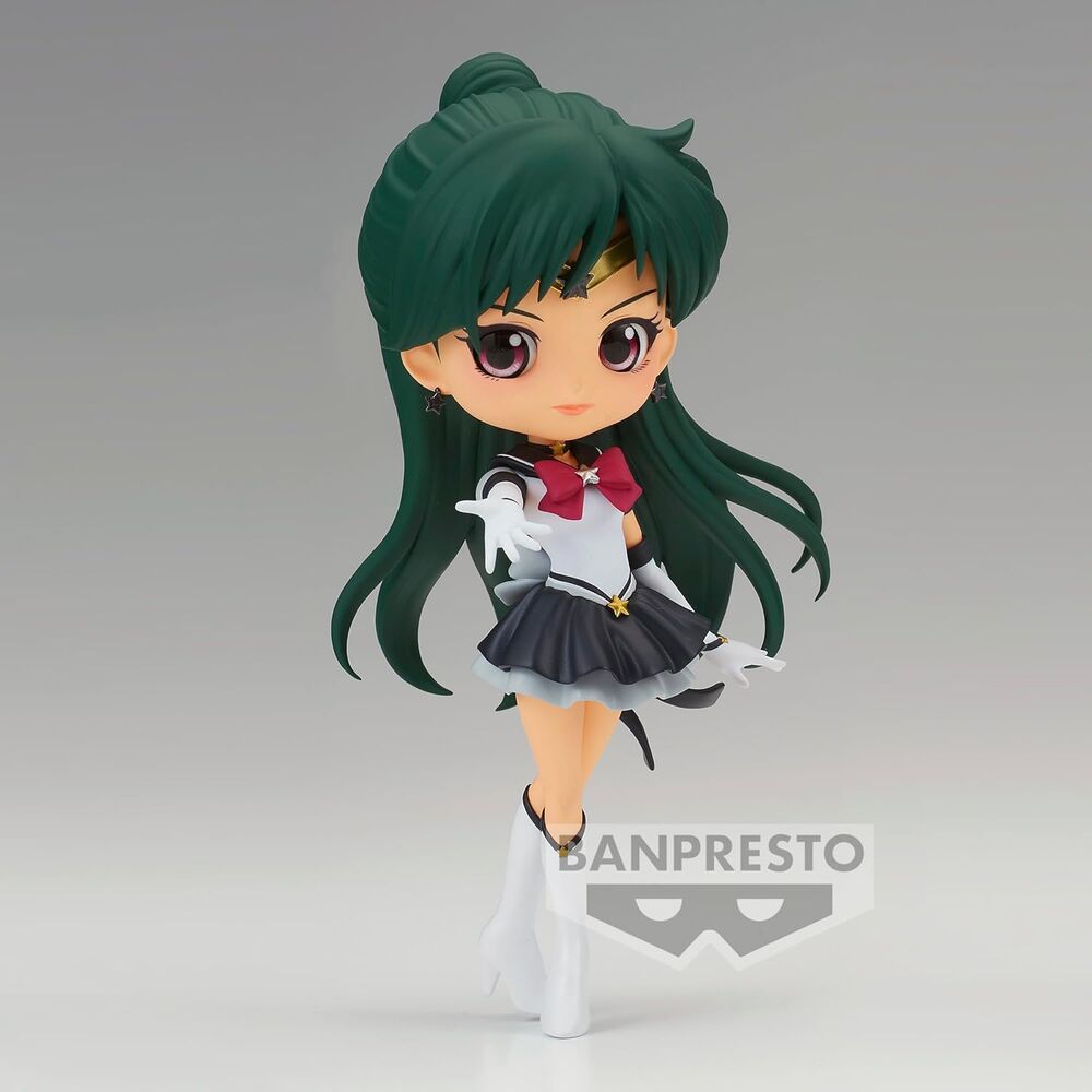 Imagen 3 de Figura Sailor Pluto Ver.A Pretty Guardian Sailor Moon Cosmos Q Posket 14Cm