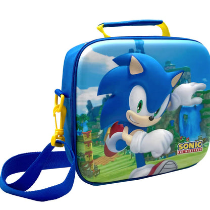 Imagen de Mochila Portameriendas 3D Sonic The Heghehog 22Cm parte de nuestra colección en Espadas y más, sitio oficial.
