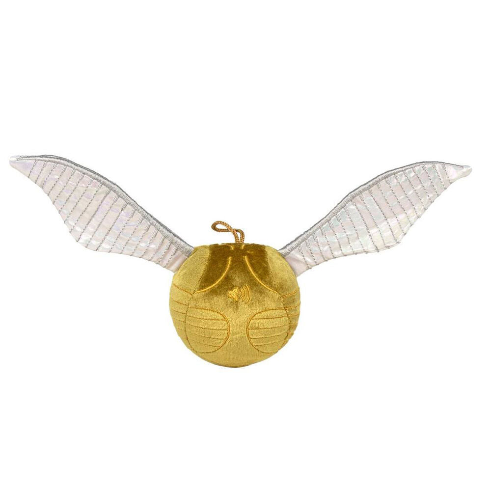 Imagen de Peluche Snitch Dorada Harry Potter 22Cm Sonido parte de nuestra colección en Espadas y más, sitio oficial.