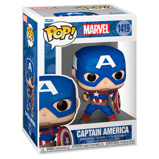 Imagen 1 de Figura Pop Marvel Capitan America Classics