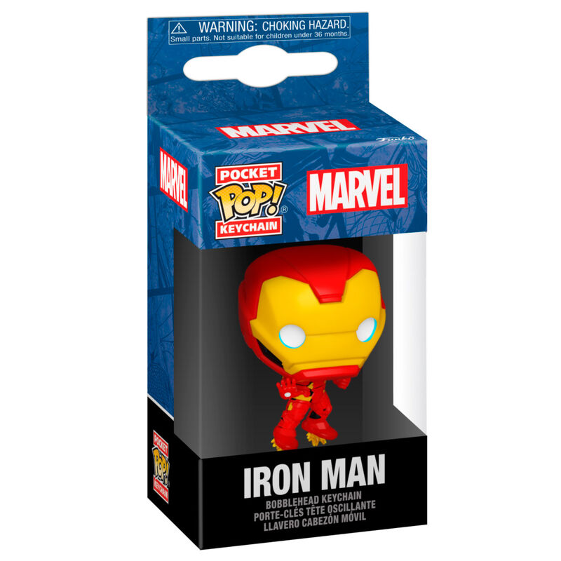 Imagen 1 de Llavero Pocket Pop Marvel Iron Man Classics