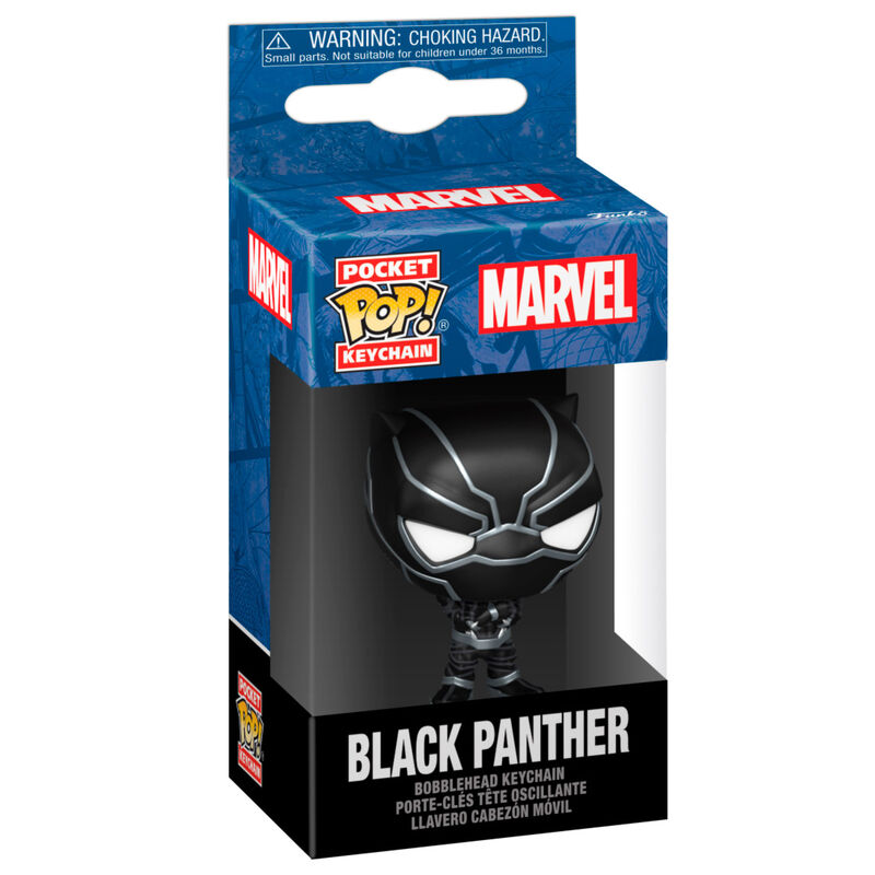 Imagen de Llavero Pocket Pop Marvel Black Panther Classics parte de nuestra colección en Espadas y más, sitio oficial.