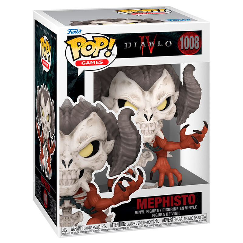 Imagen de Figura Pop Diablo Iv Mephisto parte de nuestra colección en Espadas y más, sitio oficial.