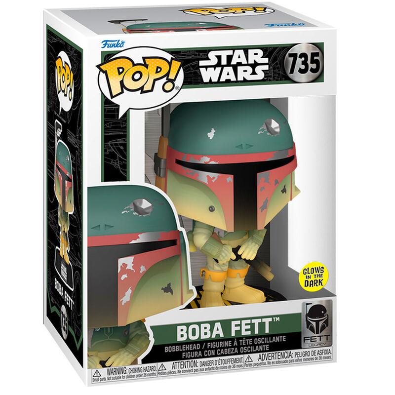 Imagen 1 de Figura Pop Star Wars Boba Fett 3