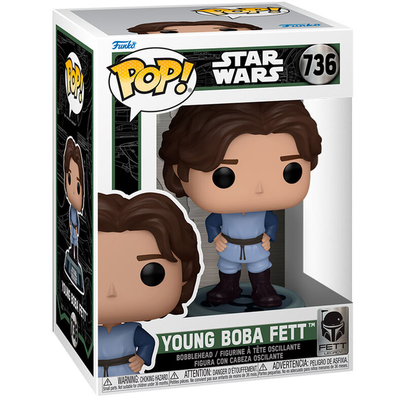 Imagen 1 de Figura Pop Star Wars Young Boba Fett