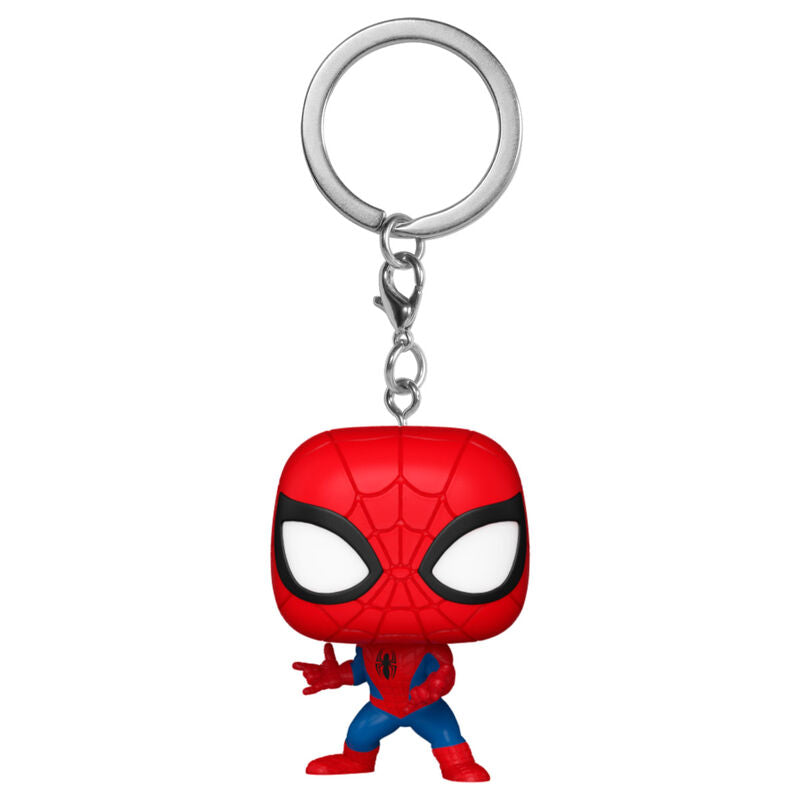 Imagen de Llavero Pocket Pop Marvel Spider-Man Classics parte de nuestra colección en Espadas y más, sitio oficial.