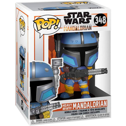 Imagen 2 de Figura Pop Star Wars Mandalorian Heavy Infantry Mandalorian