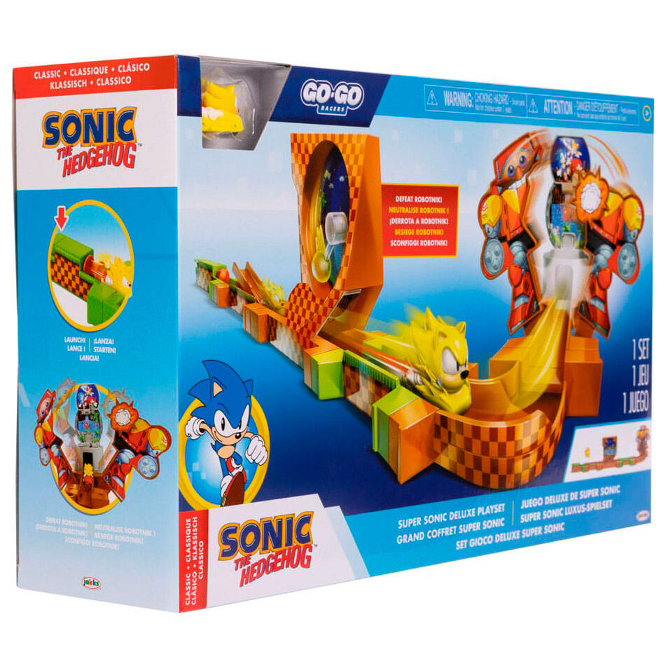 Imagen 6 de Playset Super Sonic Deluxe Go Go Racers Sonic