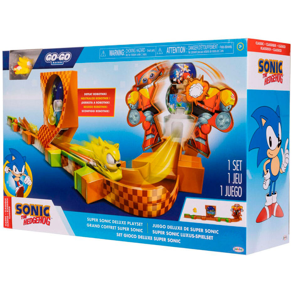 Imagen 7 de Playset Super Sonic Deluxe Go Go Racers Sonic