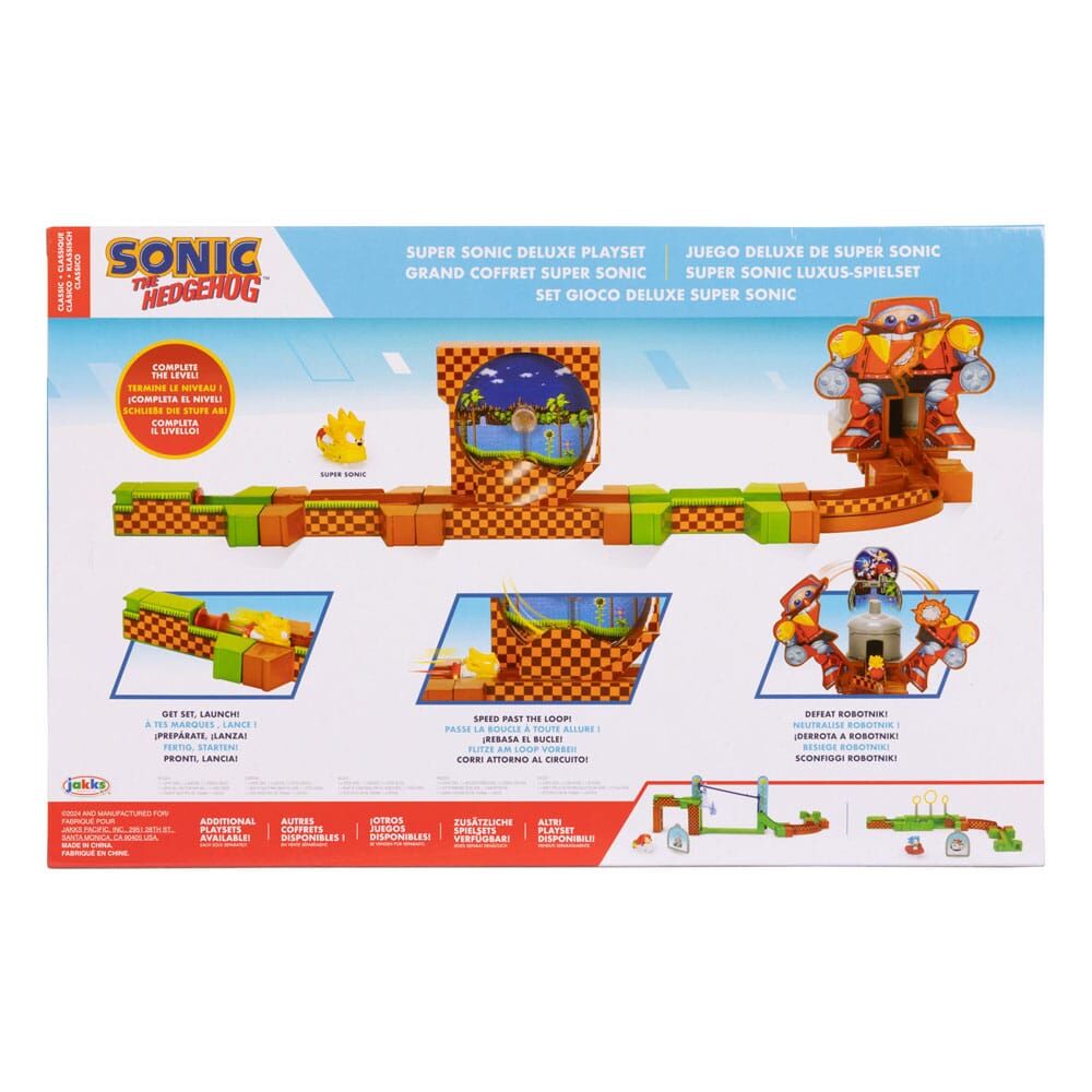 Imagen 8 de Playset Super Sonic Deluxe Go Go Racers Sonic