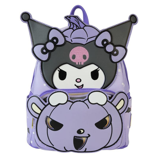 Imagen de Mochila Pumpkin Kuromi Sanrio Loungefly parte de nuestra colección en Espadas y más, sitio oficial.