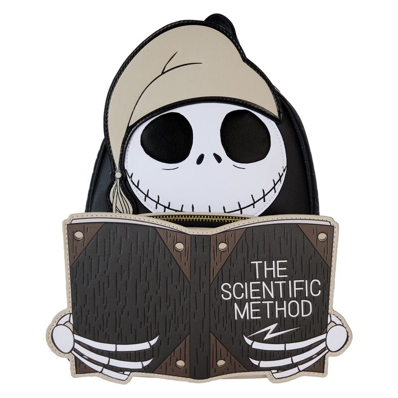 Imagen 1 - Mochila Scientific Method Bedtime Jack Pesadilla Antes De Navidad Disney Loungefly 26Cm