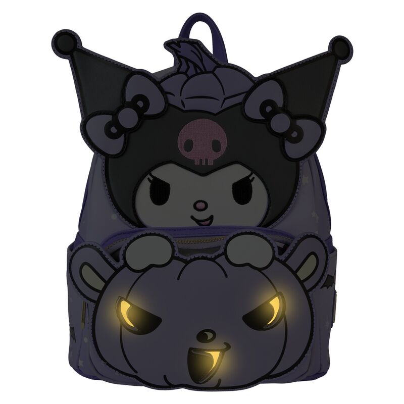 Imagen de Mochila Pumpkin Kuromi Sanrio Loungefly parte de nuestra colección en Espadas y más, sitio oficial.