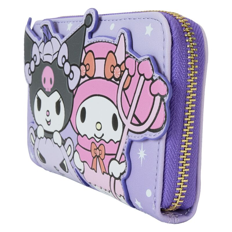 Imagen 2 de Cartera Pumpkin Kuromi Sanrio Loungefly