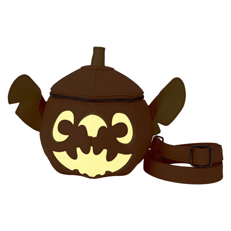 Imagen de Bolso Pumpkin Stitch Disney Loungefly parte de nuestra colección en Espadas y más, sitio oficial.