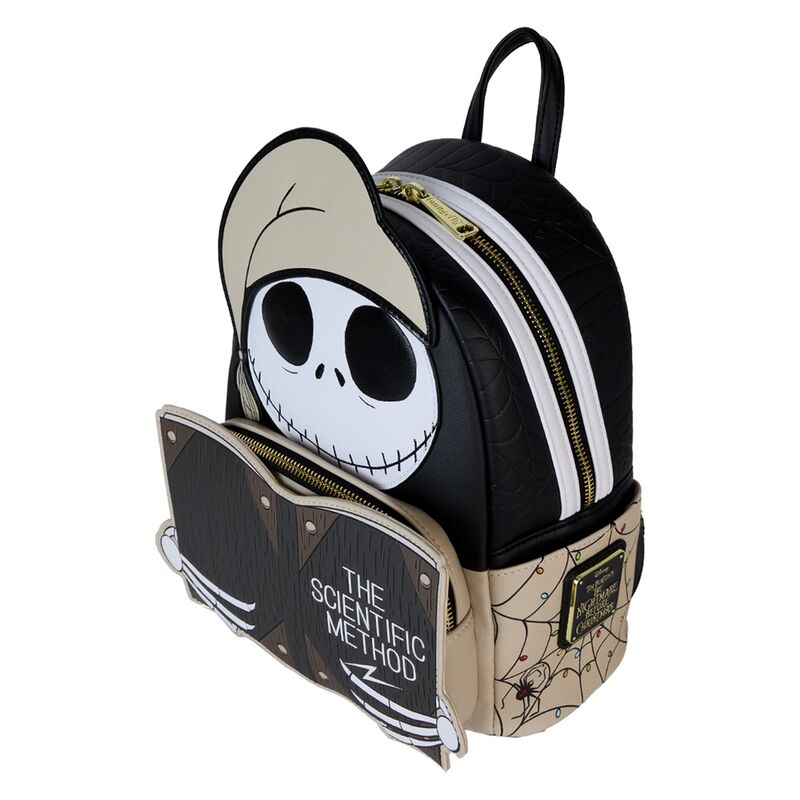Imagen 3 - Mochila Scientific Method Bedtime Jack Pesadilla Antes De Navidad Disney Loungefly 26Cm