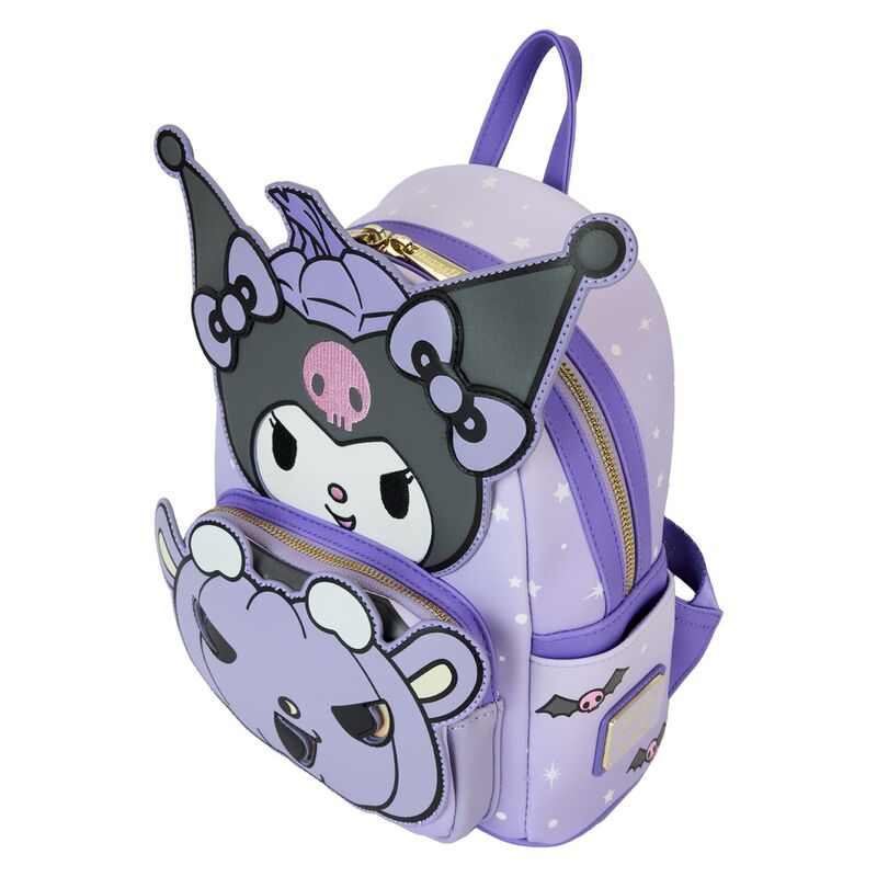 Imagen 4 de Mochila Pumpkin Kuromi Sanrio Loungefly