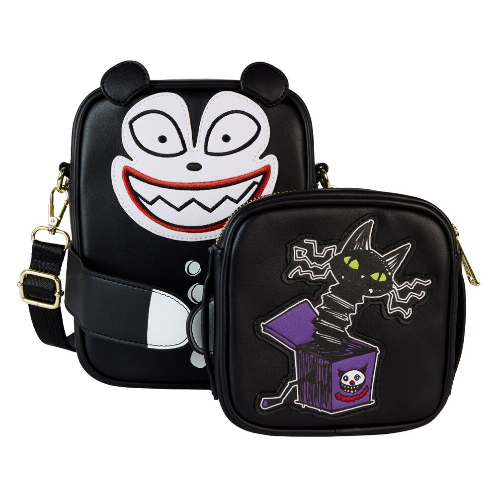 Imagen 4 de Bolso Christmas Scary Teddy Crossbuddies Pesadilla Antes De Navidad Loungefly Disney