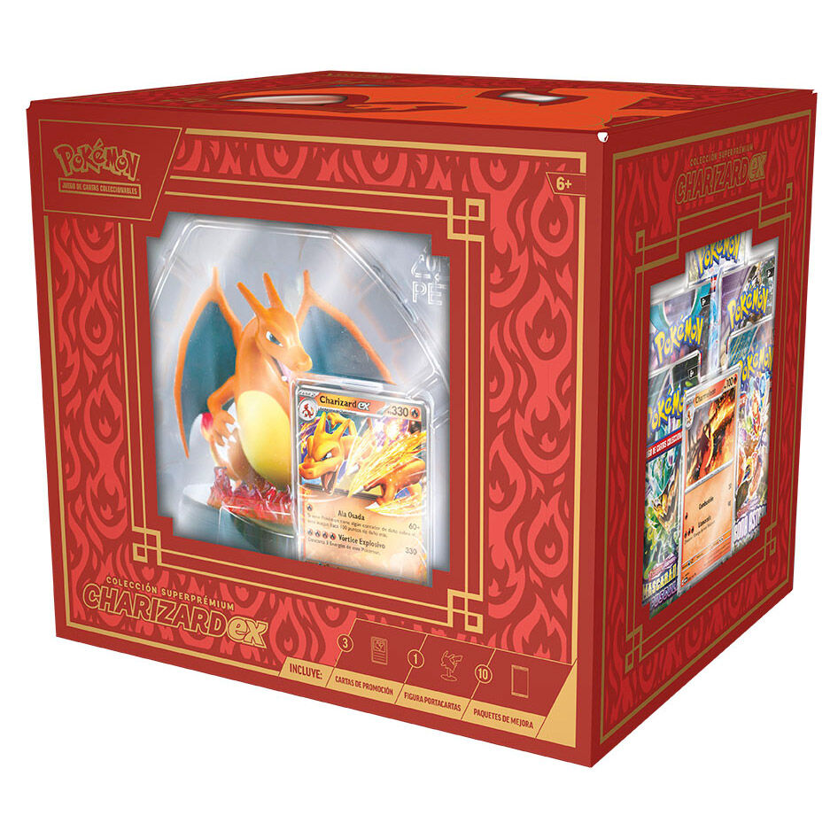 Imagen 3 - Estuche Juego Cartas Coleccionables Charizard Pokemon Ingles