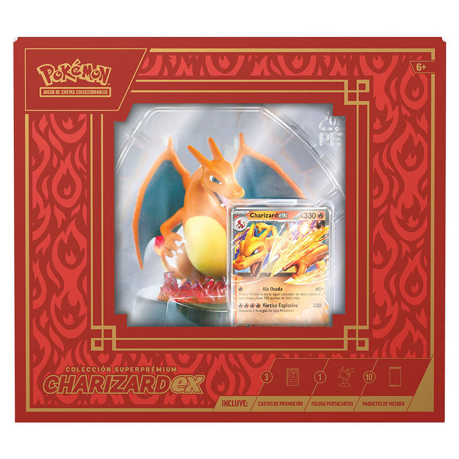 Imagen 6 - Estuche Juego Cartas Coleccionables Charizard Pokemon Ingles