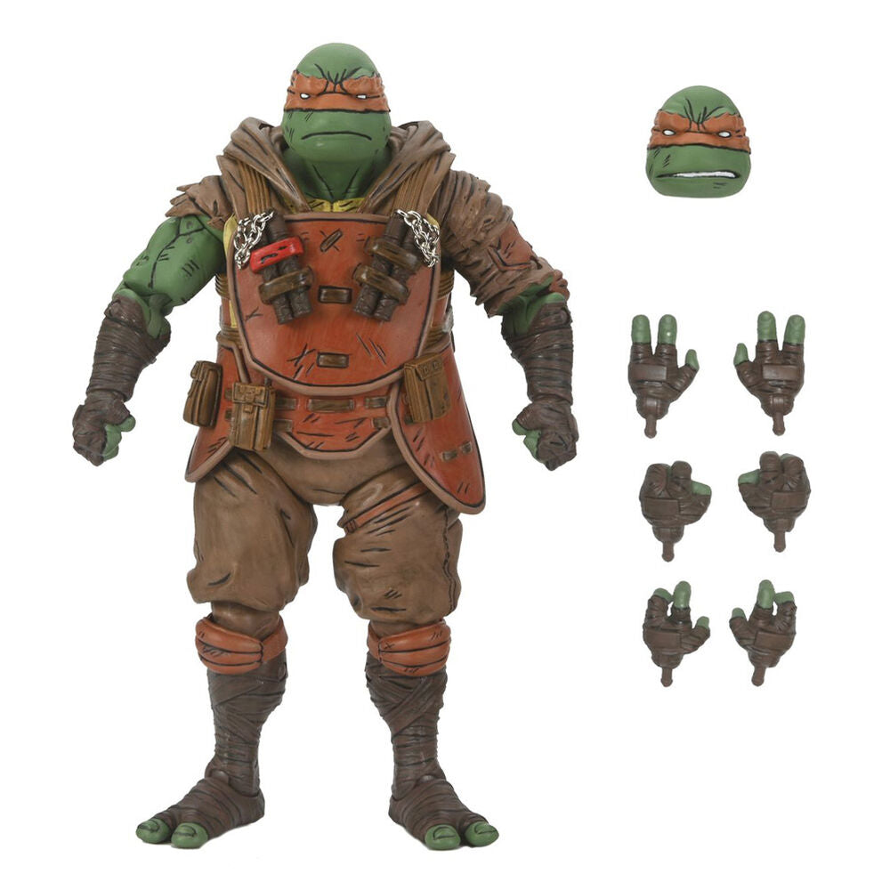 Imagen 2 - Figura Ultimate Flashback Michelangelo Teenage Mutant The Last Ronin Tortugas Ninja 18Cm