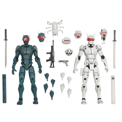 Imagen 2 - Set 2 Figuras Synja Patrol Troop Reinforcements Teenage Mutant The Last Ronin Tortugas Ninja 18Cm