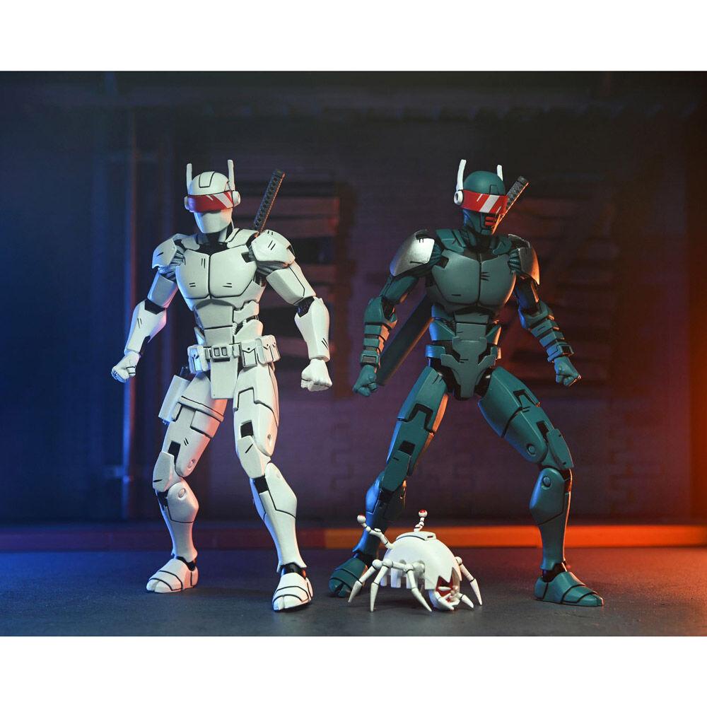 Imagen 3 - Set 2 Figuras Synja Patrol Troop Reinforcements Teenage Mutant The Last Ronin Tortugas Ninja 18Cm
