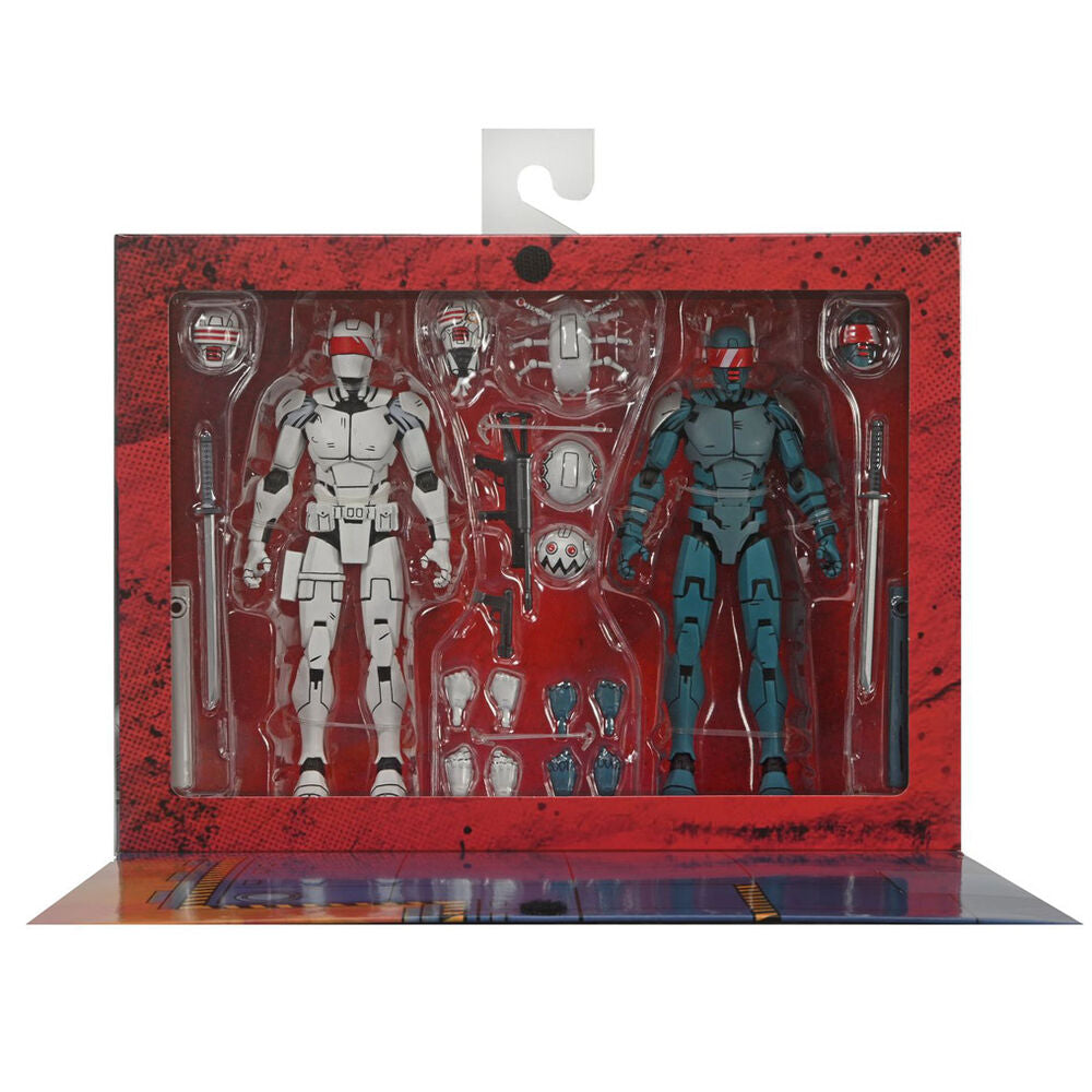 Imagen 1 - Set 2 Figuras Synja Patrol Troop Reinforcements Teenage Mutant The Last Ronin Tortugas Ninja 18Cm