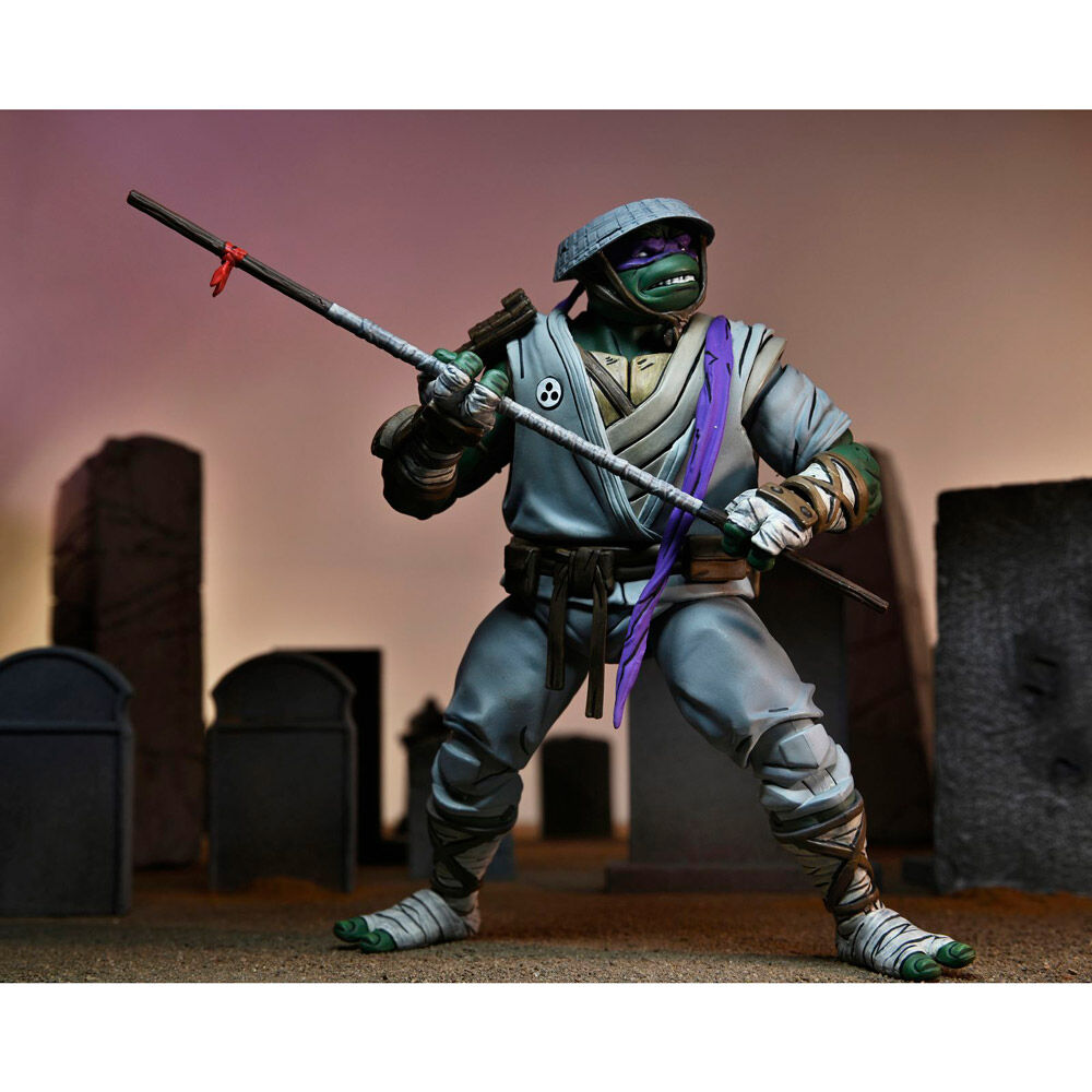Imagen 2 - Figura Ultimate Donatello Teenage Mutant The Last Ronin Tortugas Ninja 18Cm