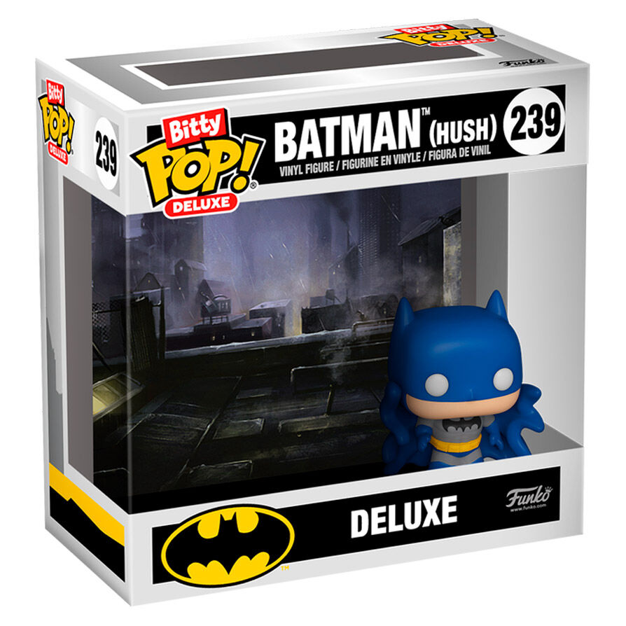 Imagen de Figura Bitty Pop Deluxe Dc Comics Batman parte de nuestra colección en Espadas y más, sitio oficial.