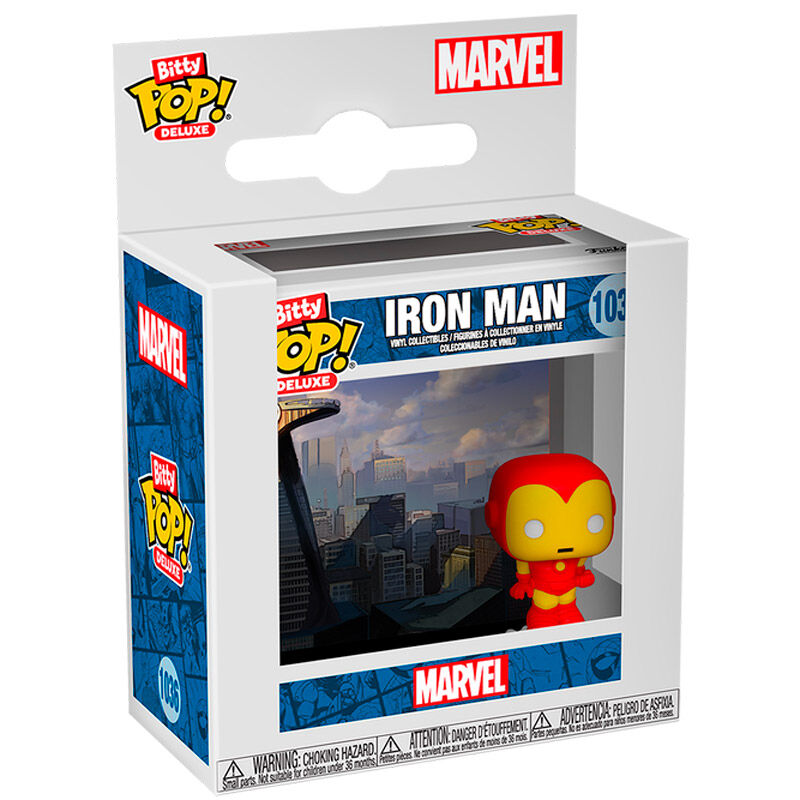 Imagen 1 - Figura Bitty Pop Deluxe Marvel Iron Man